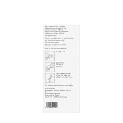 Combivent Unit Dose 20 Vials