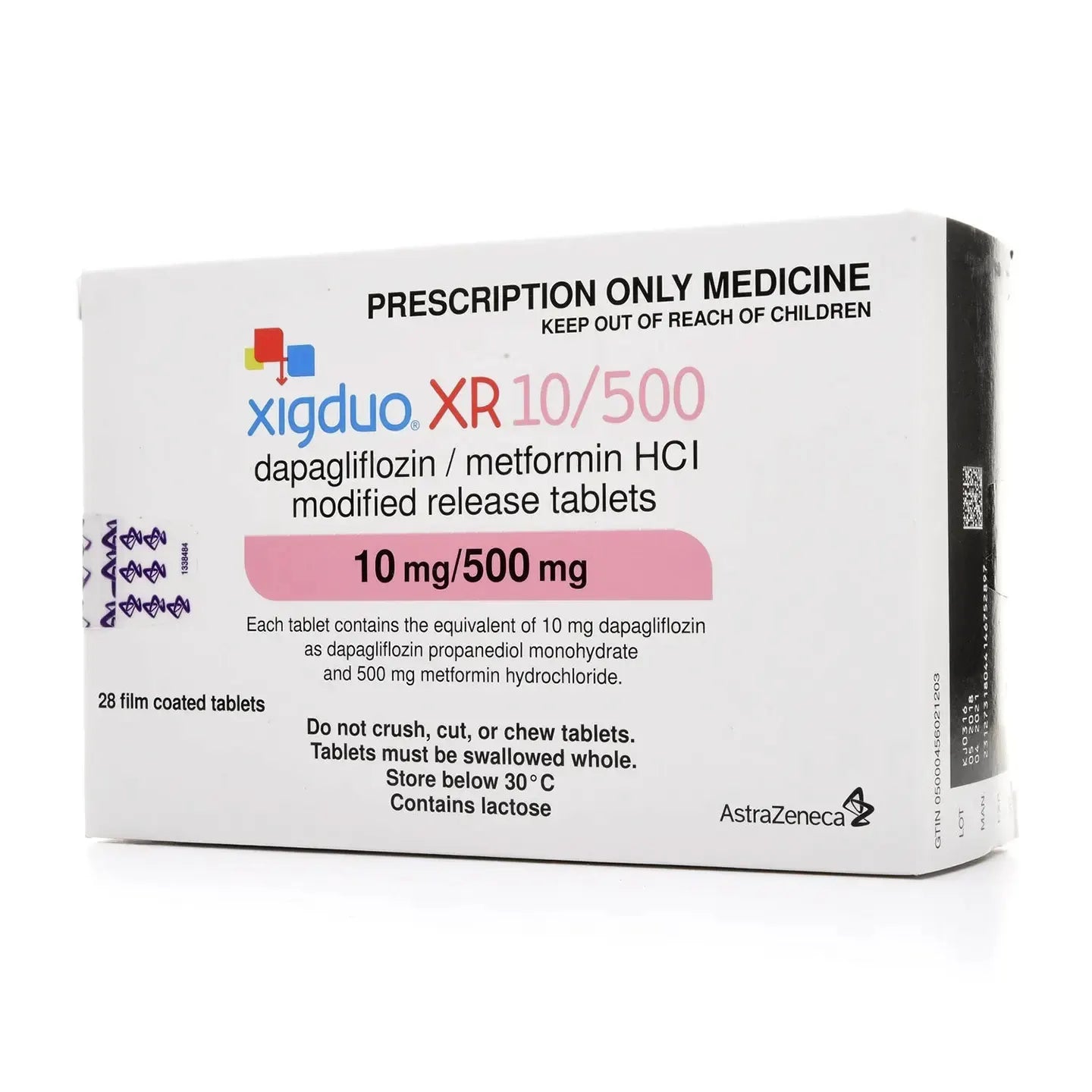 Xigduo Xr 10/500Mg 30Tablets