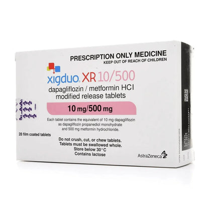 Xigduo Xr 10/500Mg 30Tablets