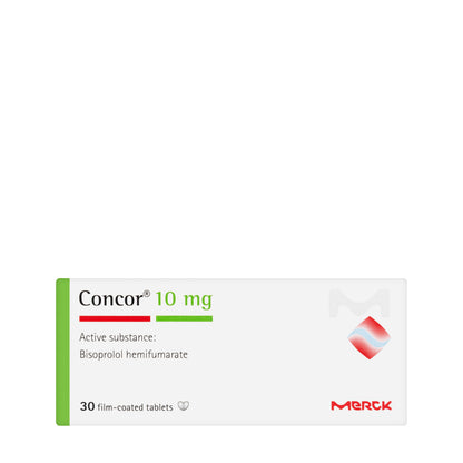 Concor 10Mg 30 Tablets