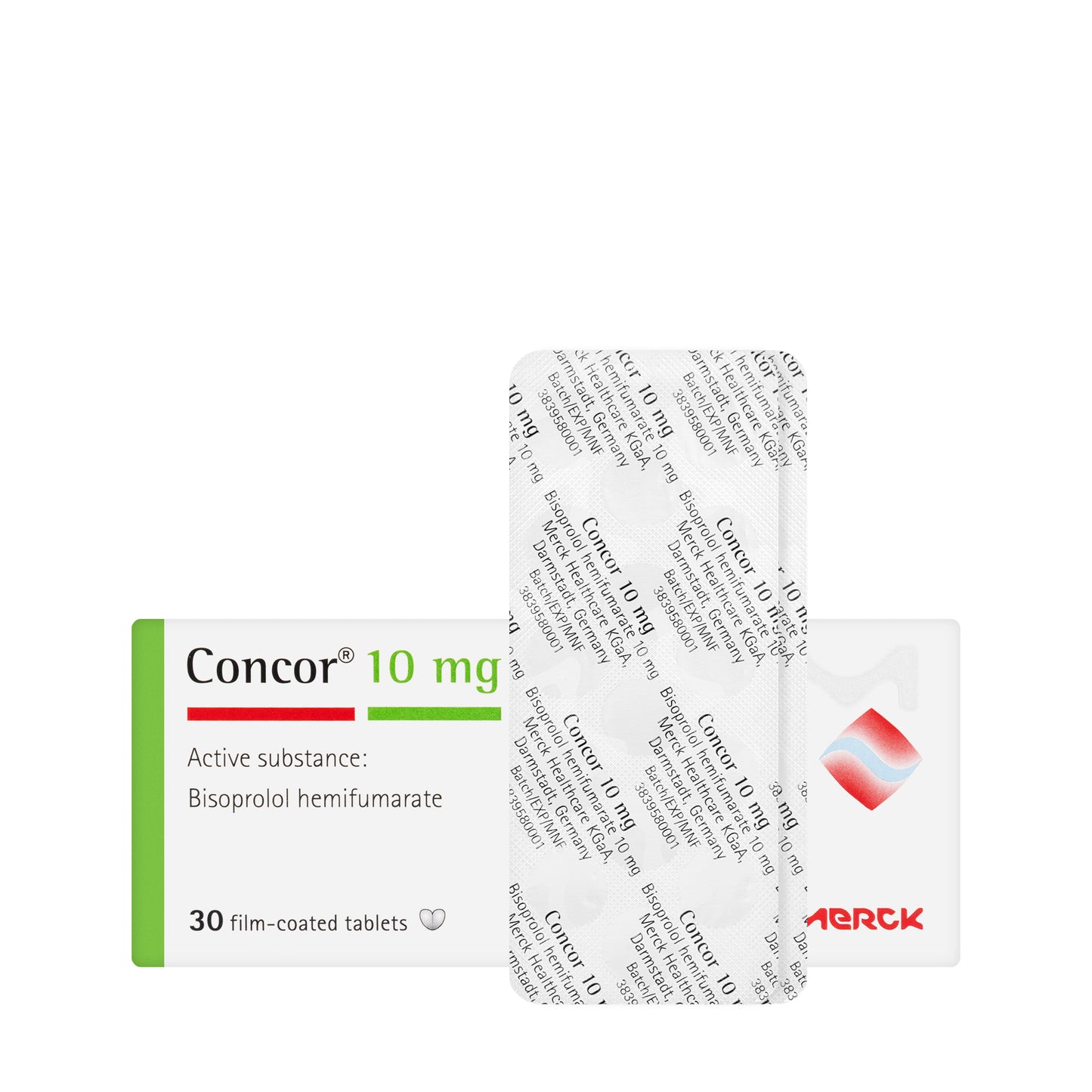 Concor 10Mg 30 Tablets