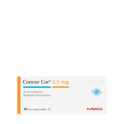 Concor Cor 2.5Mg 30 Tablets