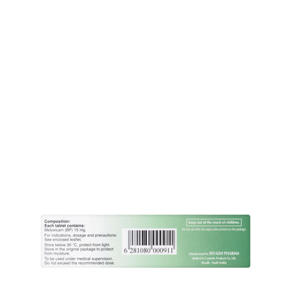 Coxicam 15Mg 10 Tablets