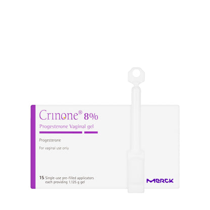 Crinone Progestrone 8% Vaginal Gel 15 Pieces