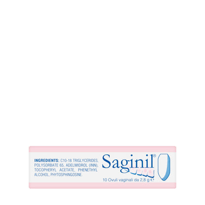 Saginil 10 Vaginal Ovules