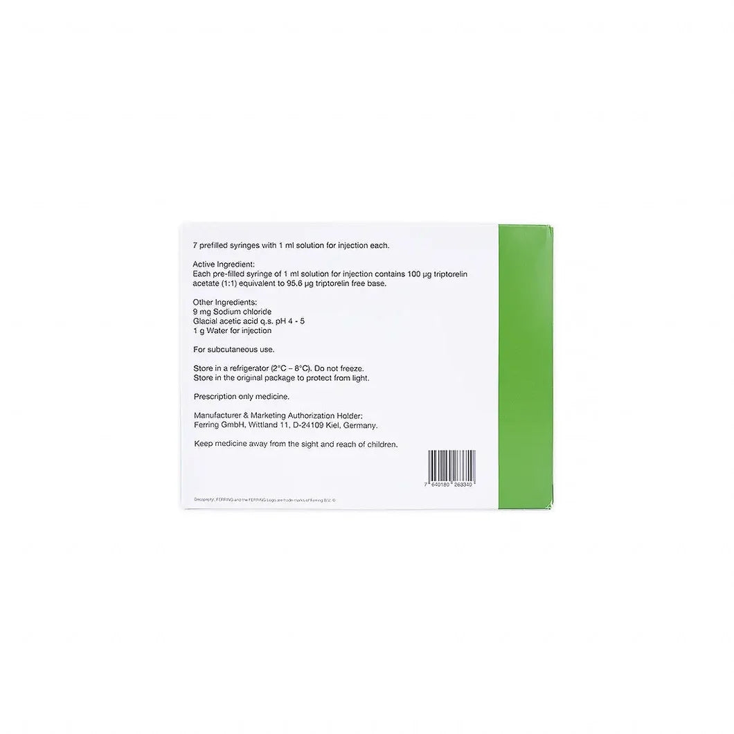 Decapeptyl 0.1Mg 7 Syringes
