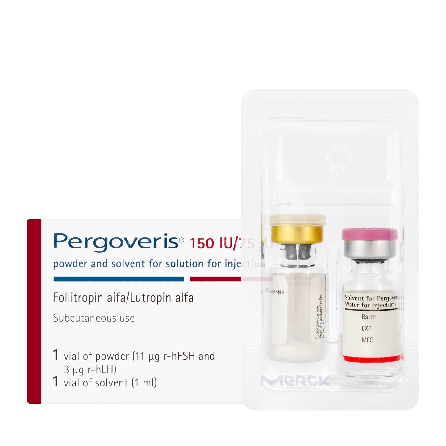 Pergoveris 150/75 Iu 1 Injection