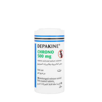 Depakine Chrono 500 Mg Sr 30 Tablets