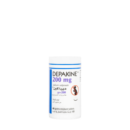 Depakine 200Mg 40 Tablets