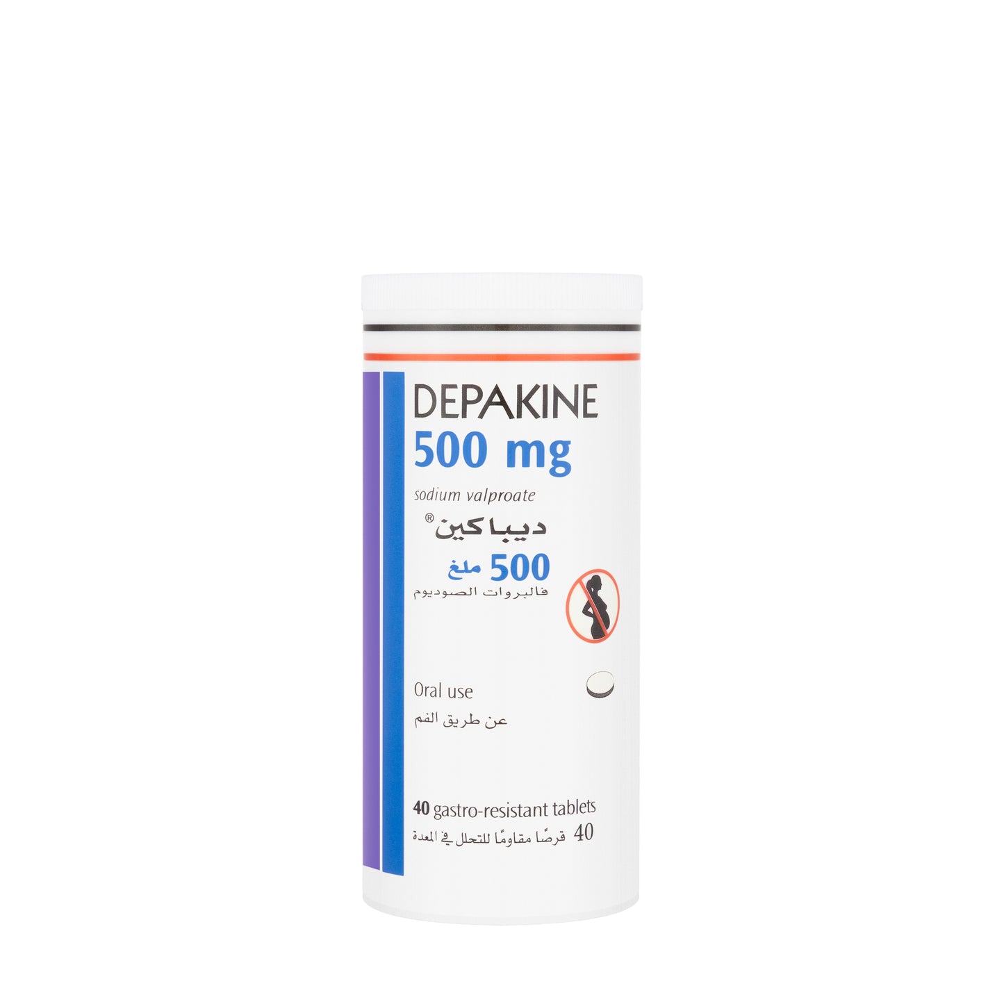Depakine 500Mg 40  Tablets