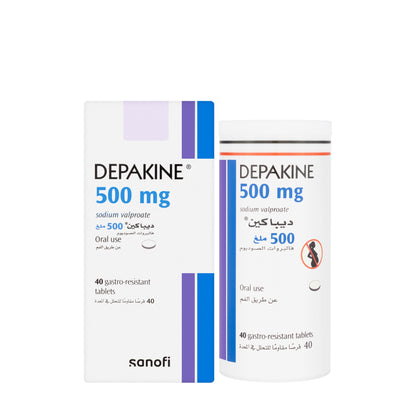 Depakine 500Mg 40  Tablets