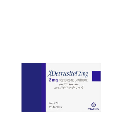 Detrusitol 2Mg 28 Tablets