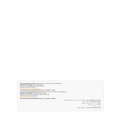 Unicast 5Mg Chewable 30 Tablets