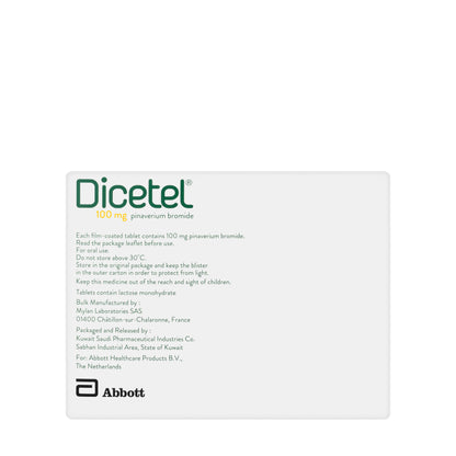 Dicetel 100Mg 20  Tablets