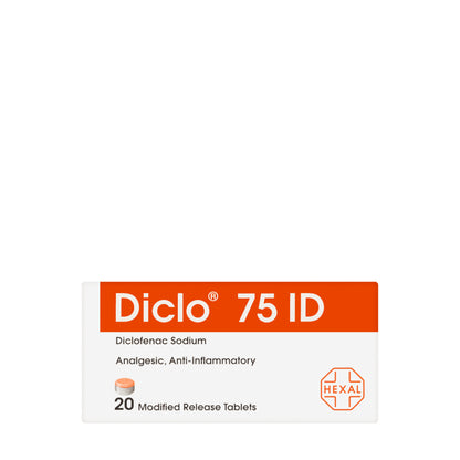Diclo 75Mg Id 20 Tablets