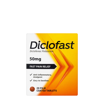 Diclofast 50Mg 20  Tablets