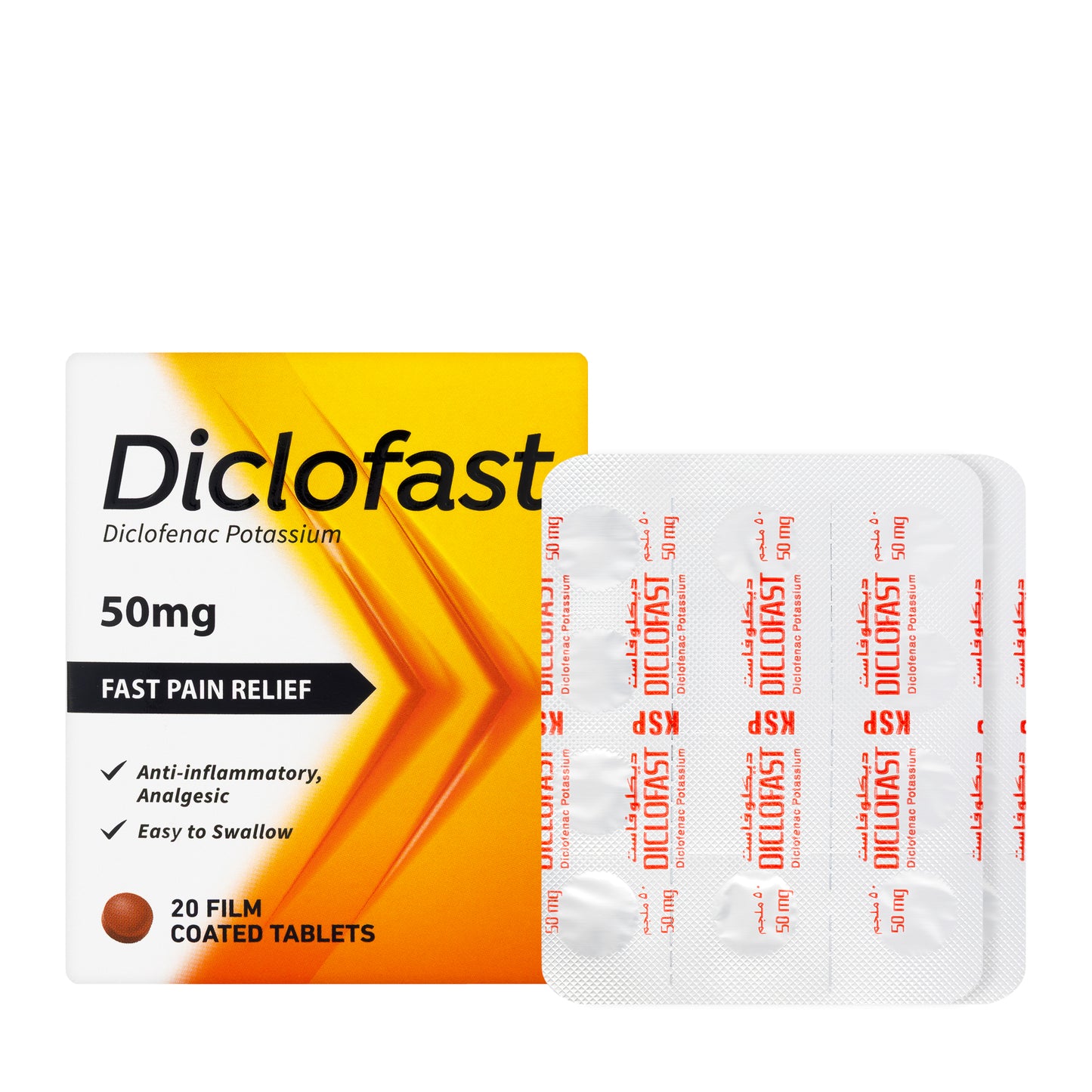 Diclofast 50Mg 20  Tablets