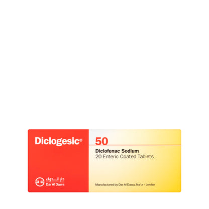 Diclogesic 50Mg 20 Tablets
