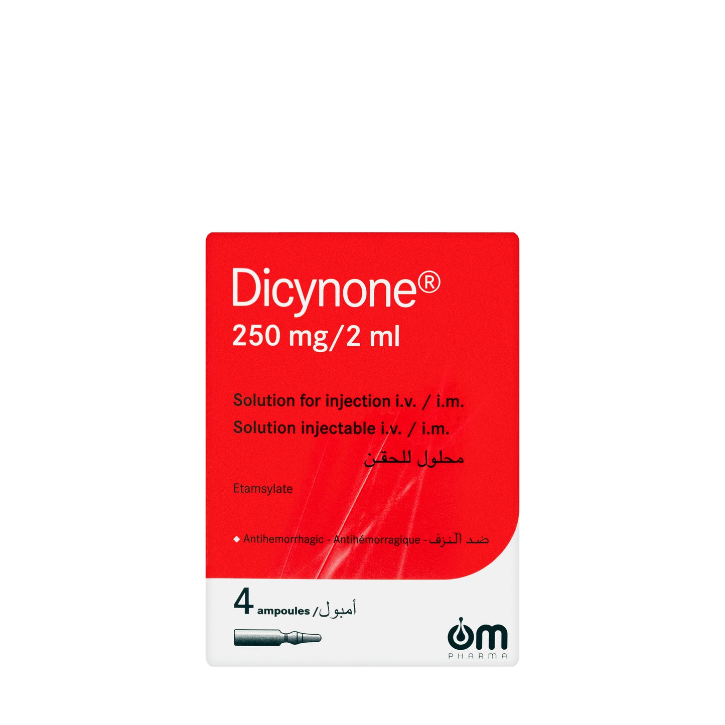 Dicynone 250Mg/2Ml 4 Ampules