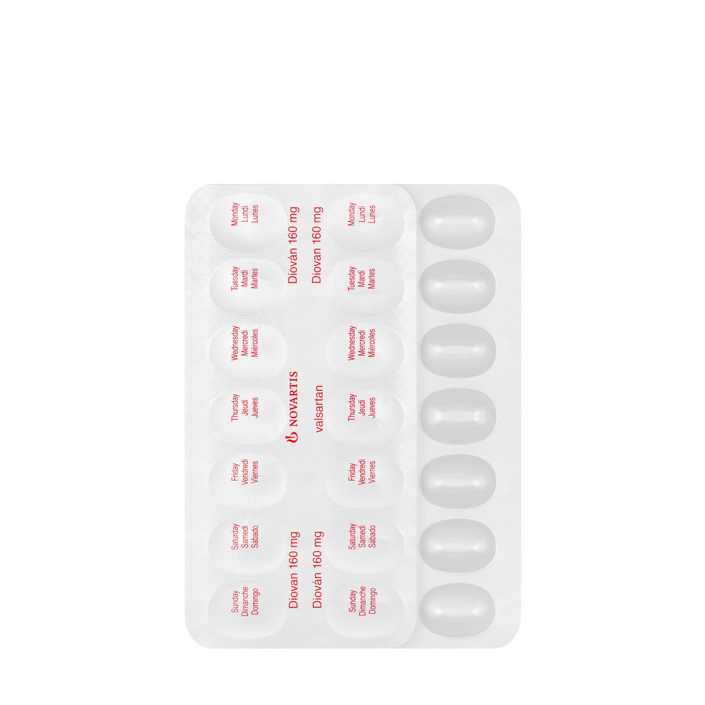 Diovan 160Mg 28 Tablets