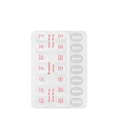 Diovan 160Mg 28 Tablets