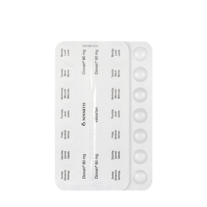Diovan 80Mg 28 Tablets