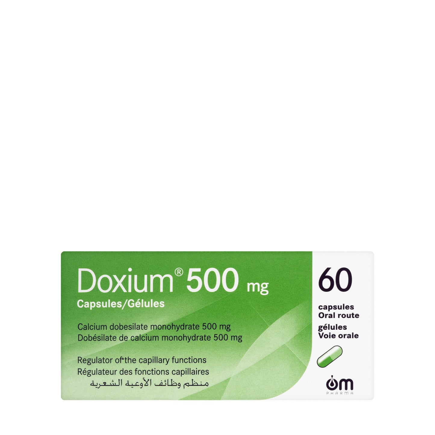 Doxium 500Mg 60 Capsules