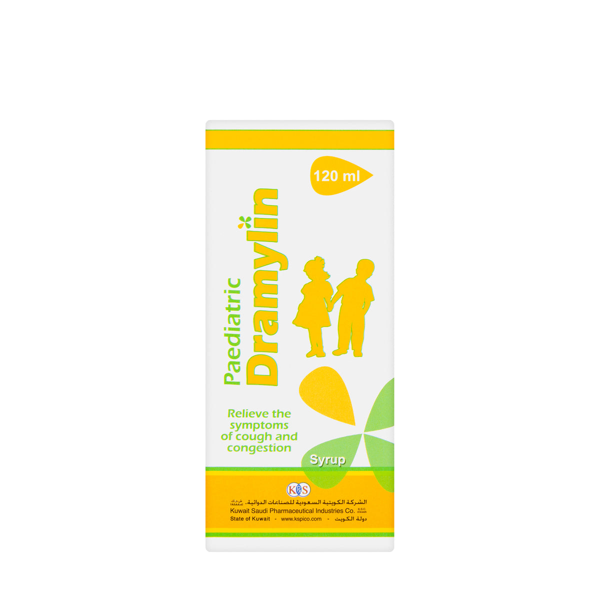 Dramylin Pediatric Syrup 120Ml