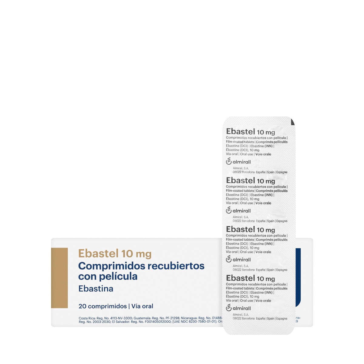Ebastel 10Mg 20 Tablets