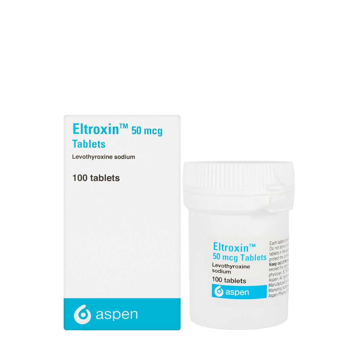 Eltroxin 50Mcg 100 Tablets