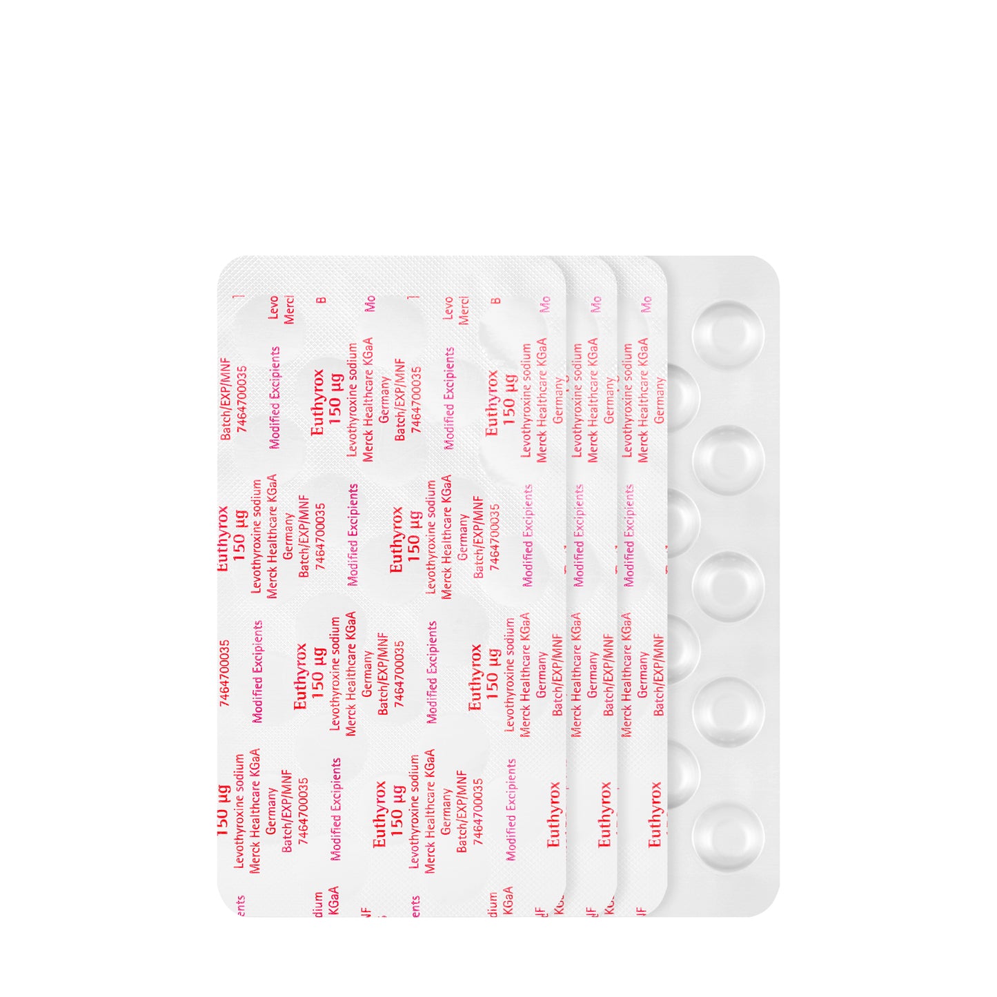 Euthyrox 150Mcg 100 Tablets