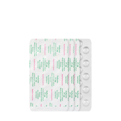 Euthyrox  25Mcg 100 Tablets