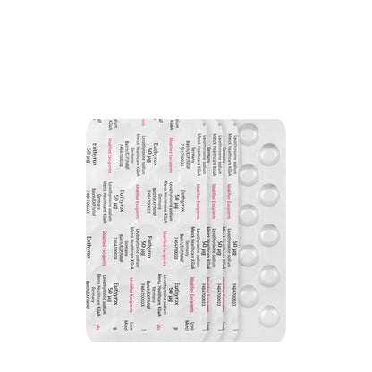 Euthyrox 50Mcg 100 Tablets
