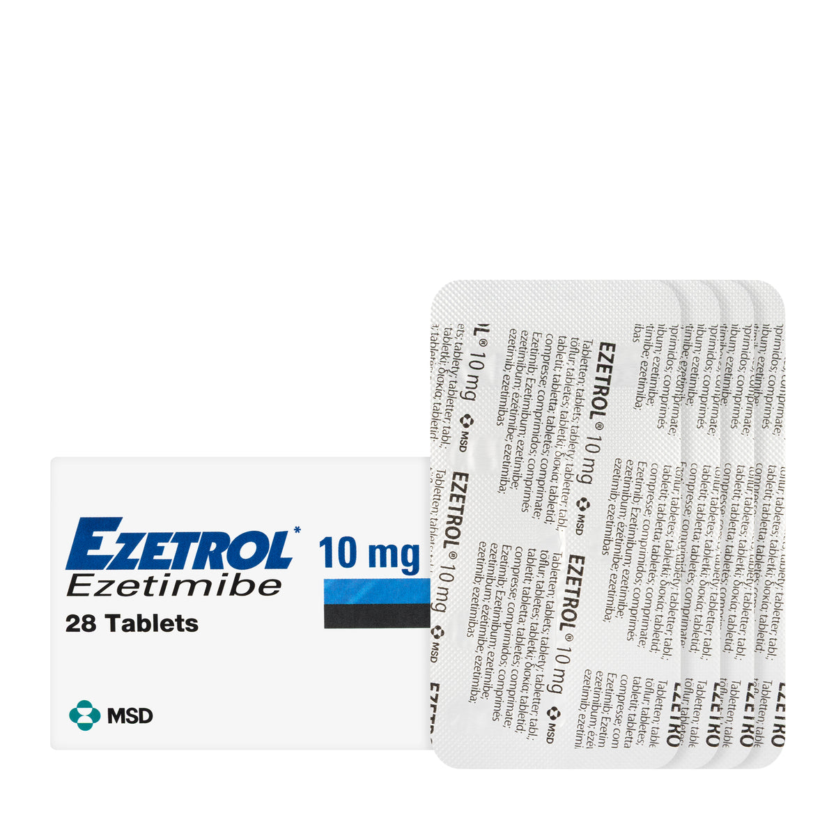 Ezetrol 10Mg 28 Tablets