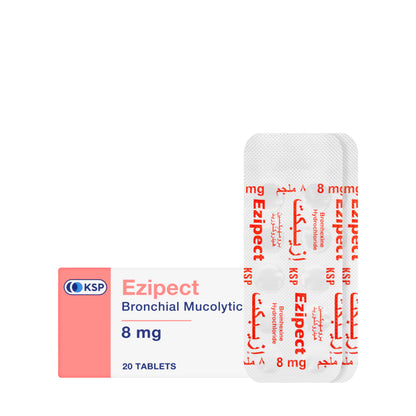 Ezipect 8Mg 20 Tablets