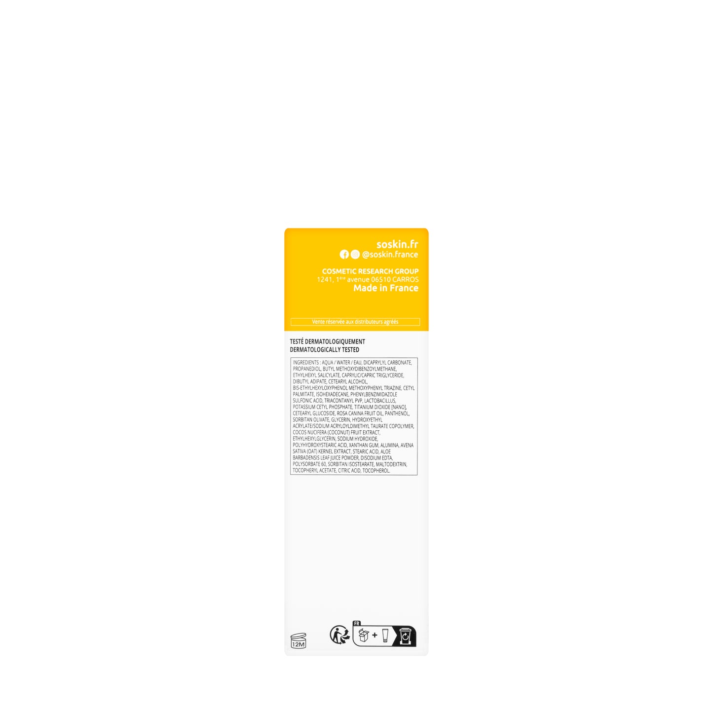 Soskin Sun SPF 50+ Cream [Riche] 50 ml