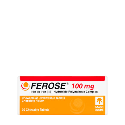 Ferose 30 Chewable  Tablets