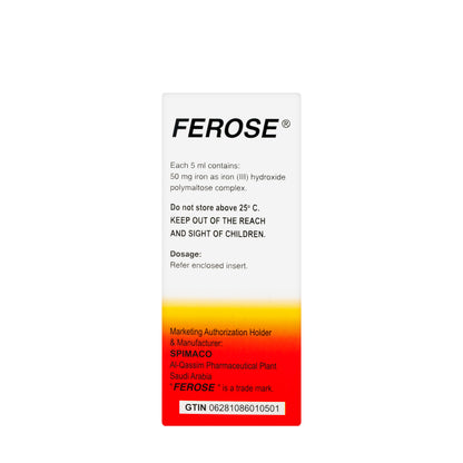 Ferose Syrup 100Ml