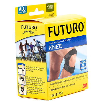 Futuro Knee Dual Strap Support [Adjustable] 9195