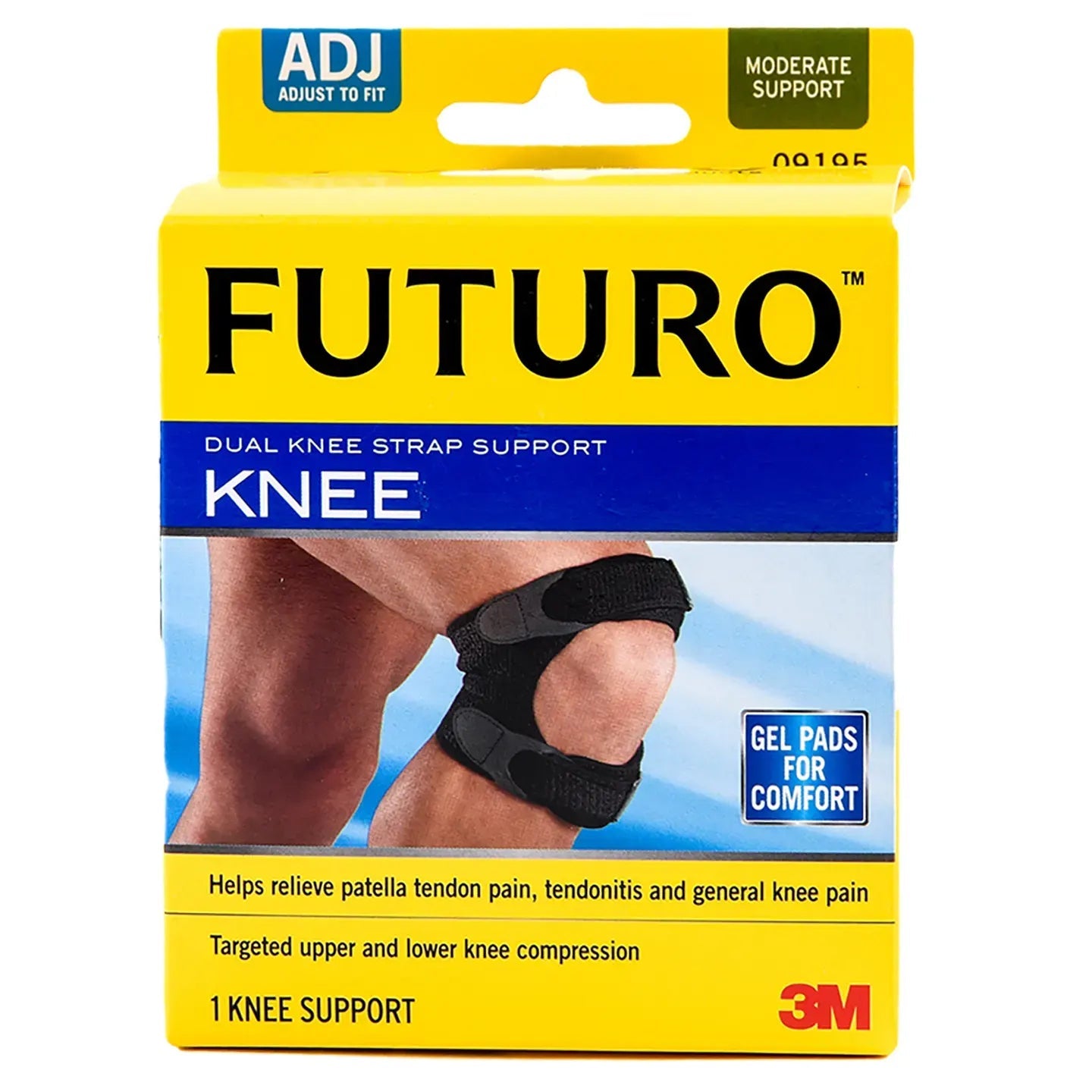 Futuro Knee Dual Strap Support [Adjustable] 9195