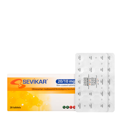 Sevikar 20/10Mg 28 Tablets