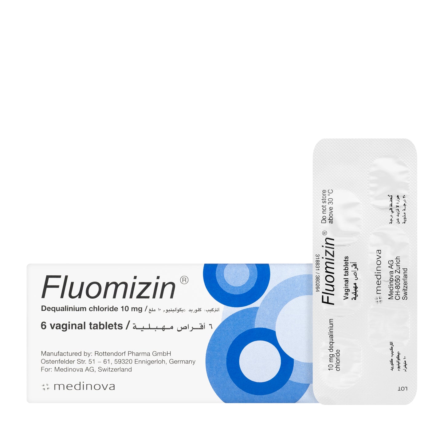 Fluomizin Vaginal 6 Tablets