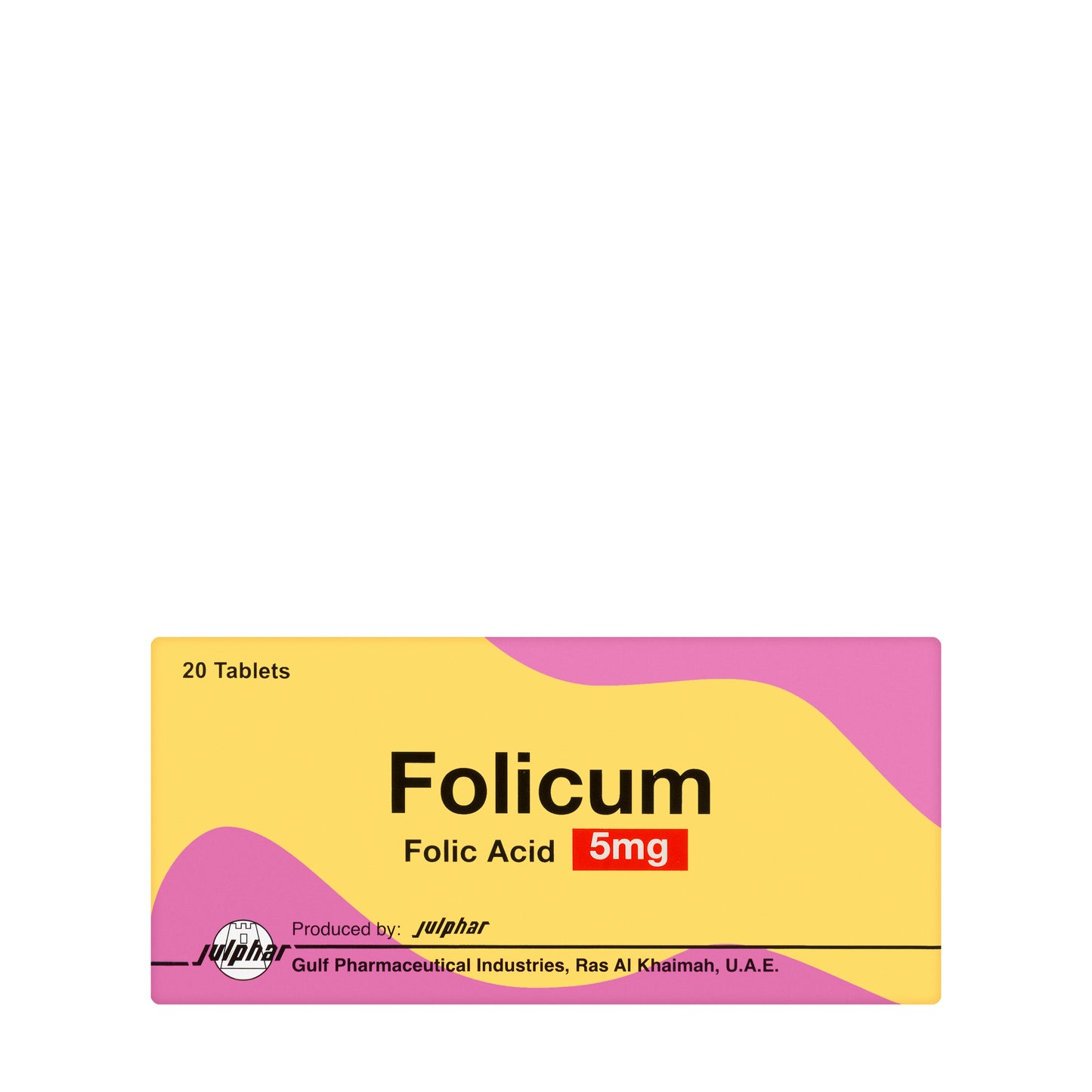 Folicum 5Mg 20 Tablets