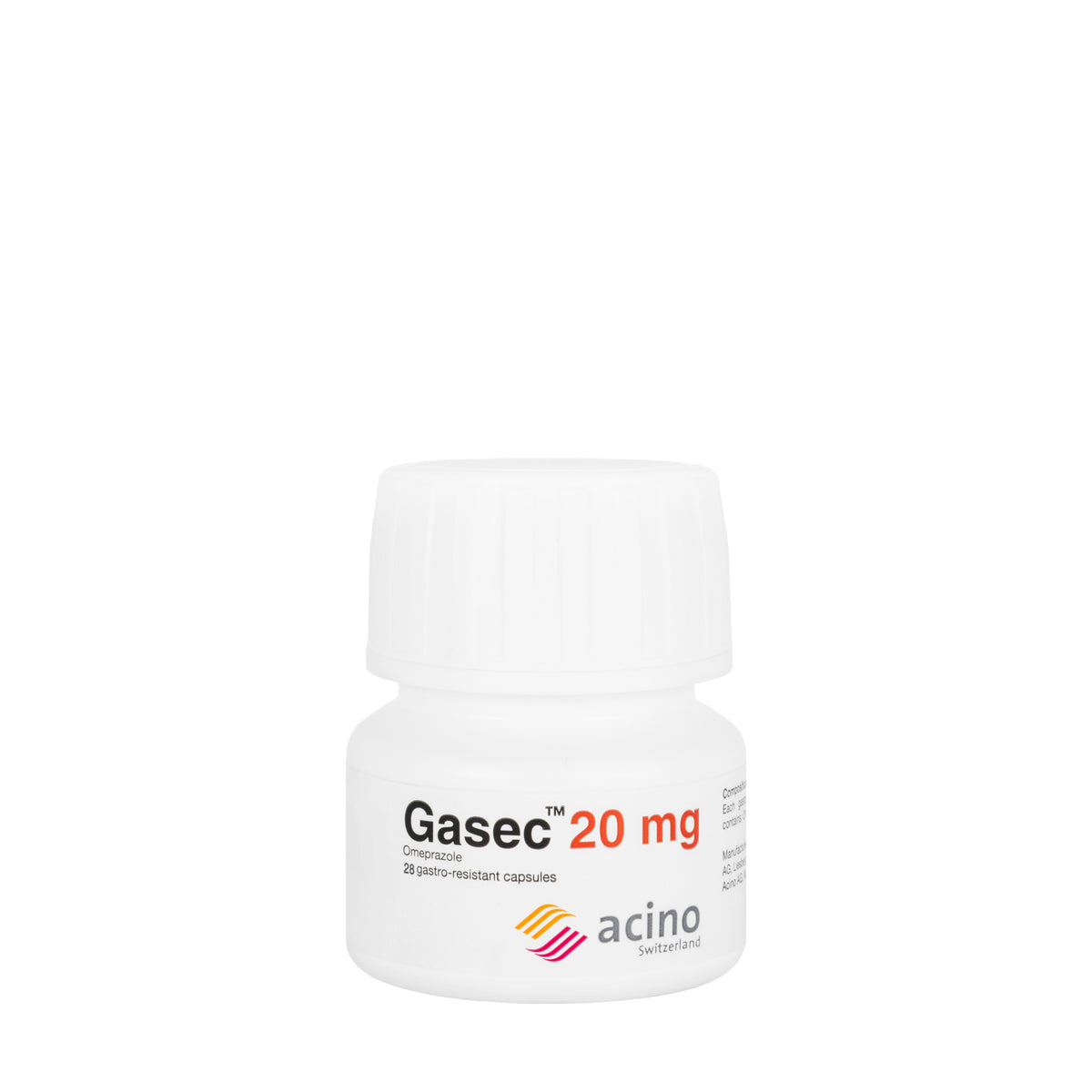 Gasec 20Mg 28 Capsules