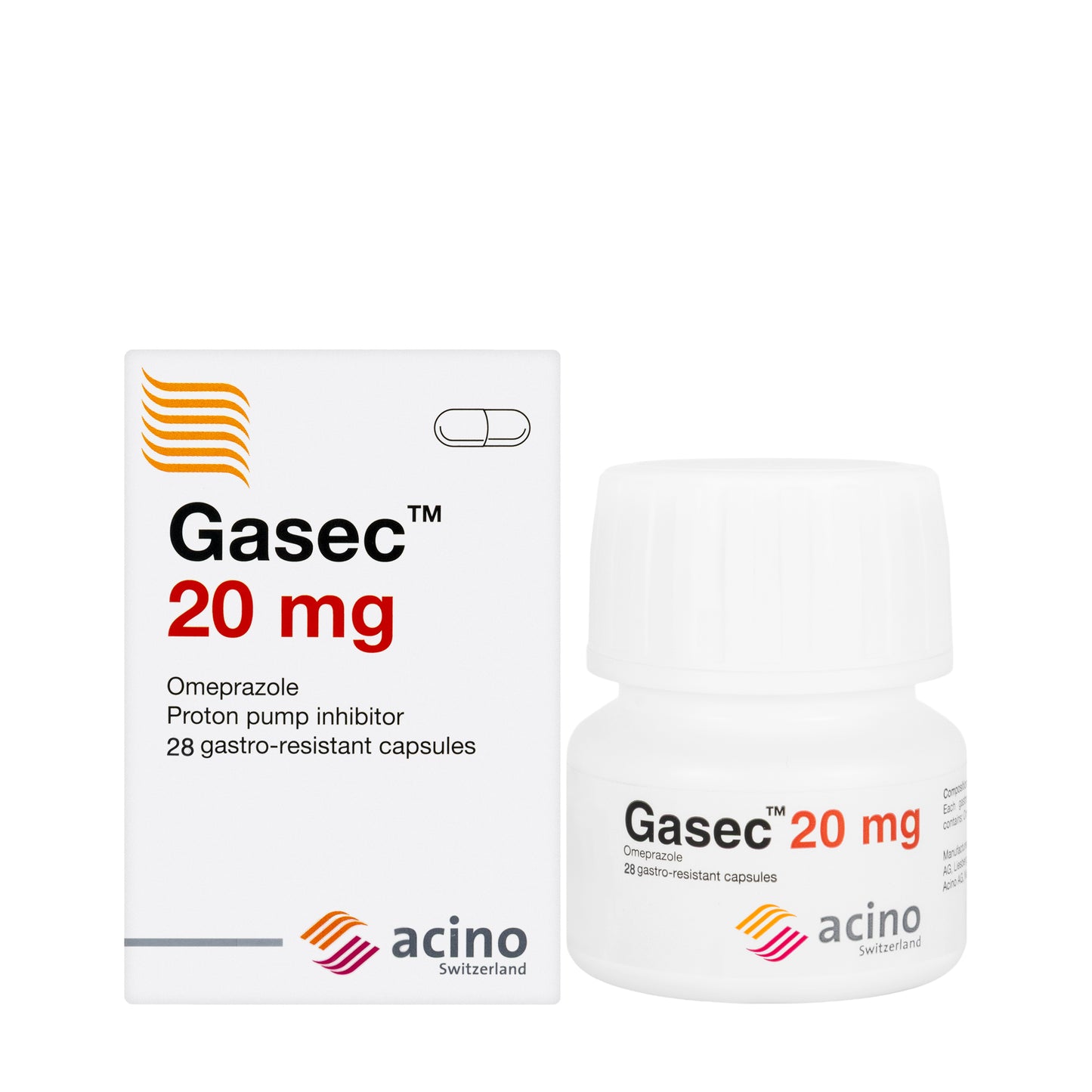 Gasec 20Mg 28 Capsules