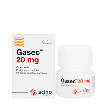 Gasec 20Mg 28 Capsules