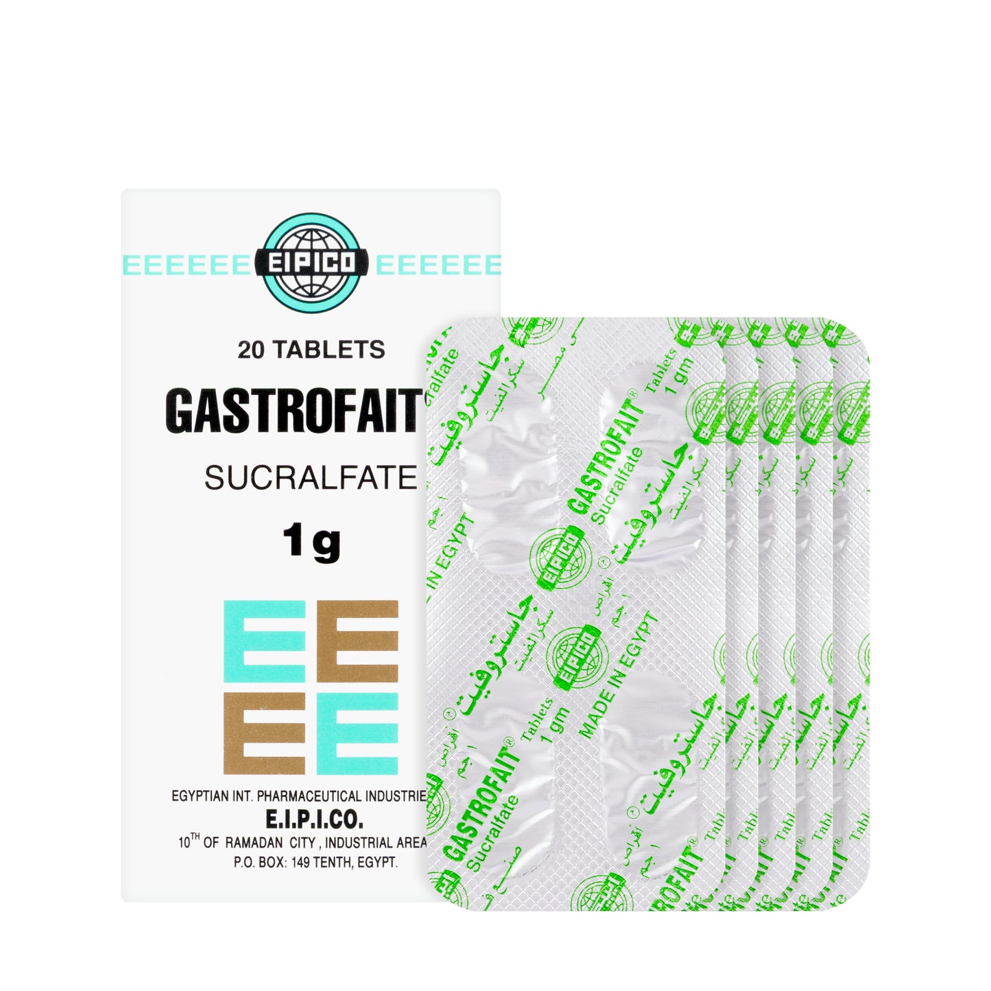 Gastrofait 1Gm 20 Tablets