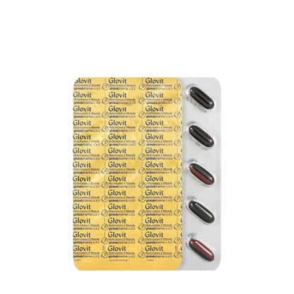 Glovit  multivitamins And Minerals 30 Capsules