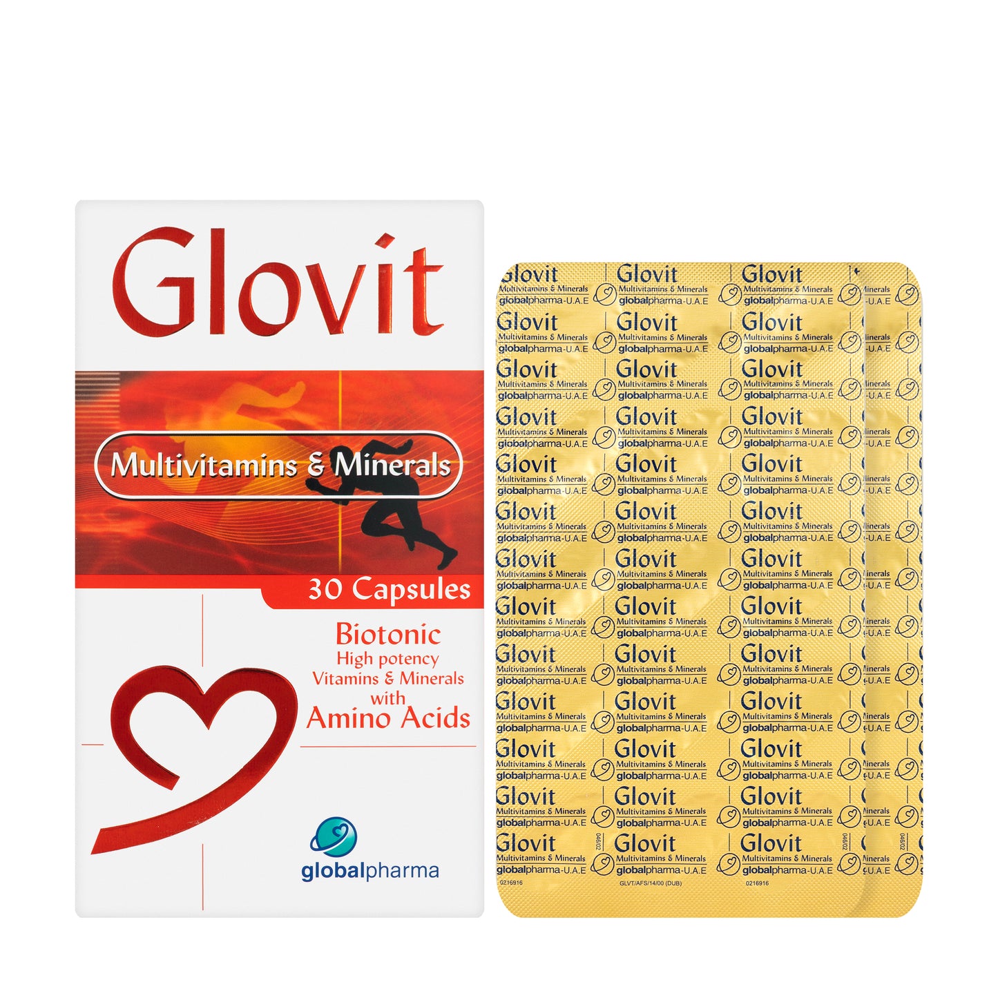 Glovit  multivitamins And Minerals 30 Capsules