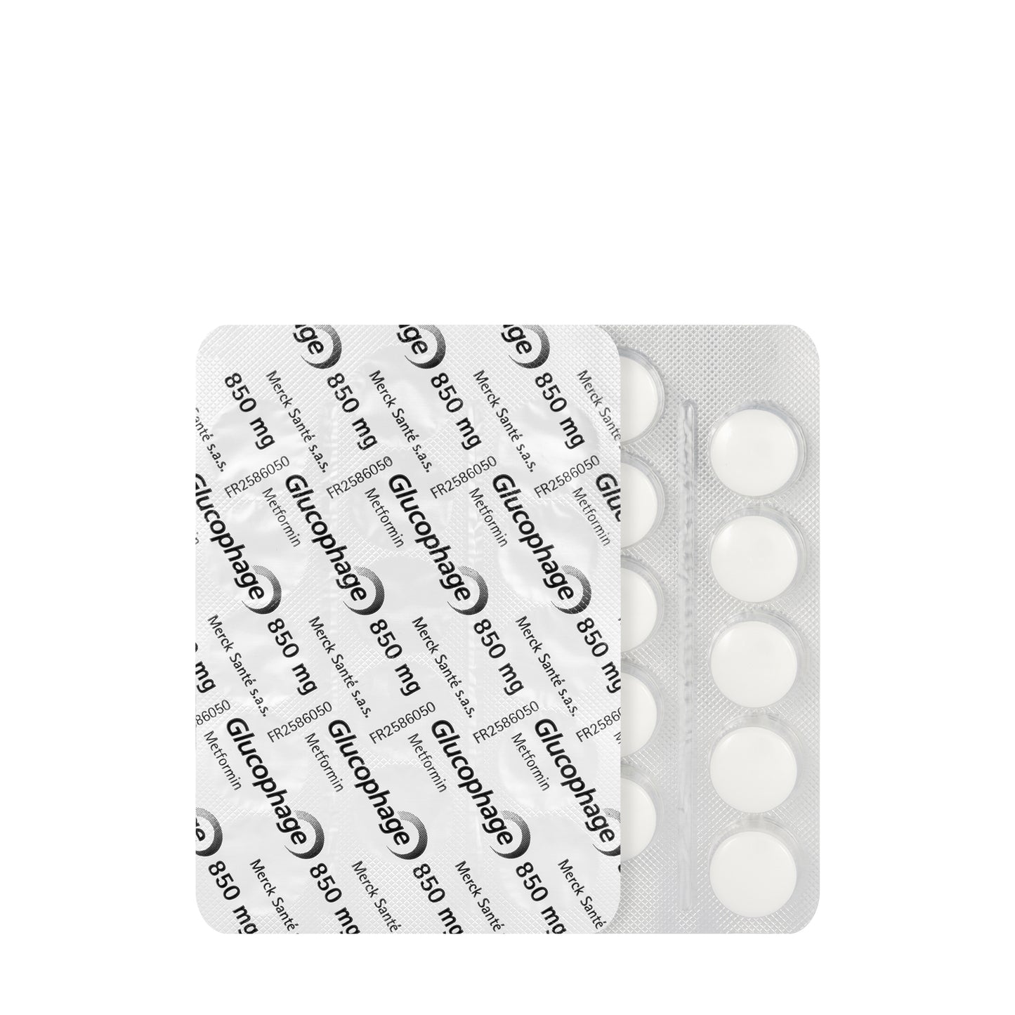 Glucophage 850Mg 30 Tablets